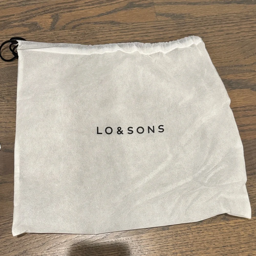 Lo and sons nouvelle crossbody bag NWT black silver - Picture 8 of 8